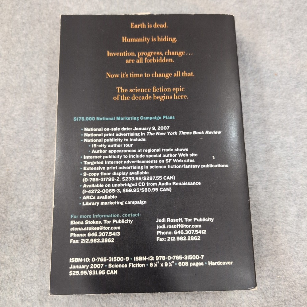 Off Armageddon Reef Science Fiction Novel by David Weber Advance Reader Copy ARC - Picture 4 of 4